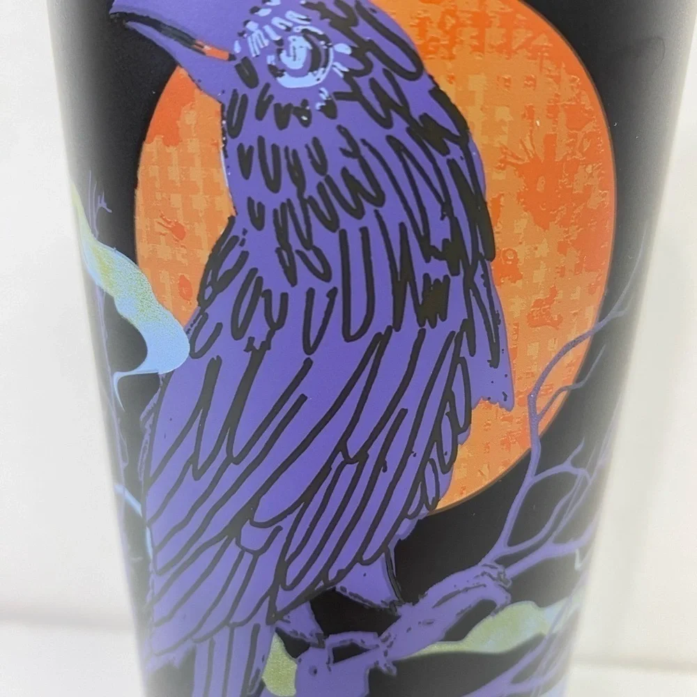 Starbucks Limited‎ Edition Tumbler Halloween Fall 2022 Ravens Moon 24oz
